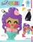 DIY Sew Cute Mermaid Kids Beginner Felt Backpack Clip Sewing Kit